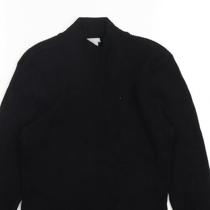 Womens UK Size M H&M Black Pullover Jumper