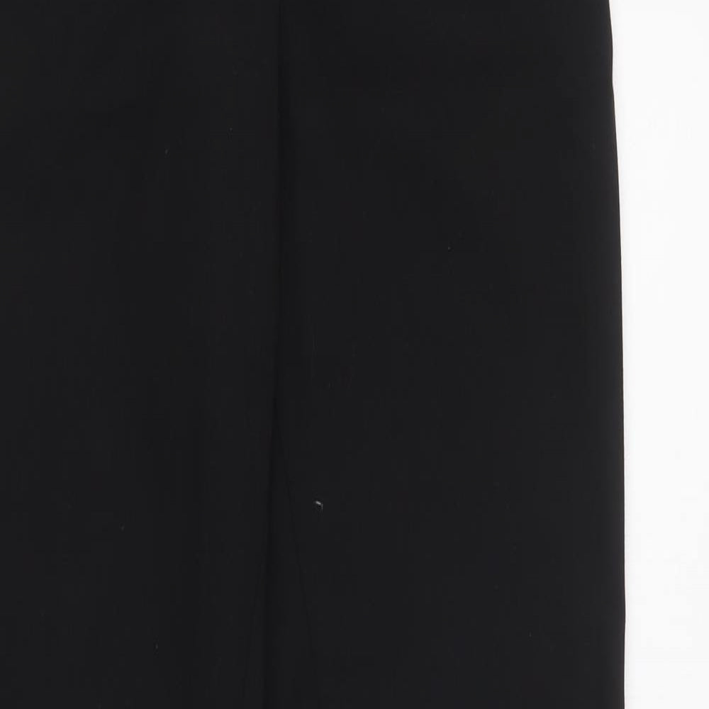 Womens UK Size 6 H&M Regular Fit Dress Pants Black Trousers
