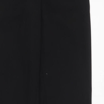 Womens UK Size 6 H&M Regular Fit Dress Pants Black Trousers
