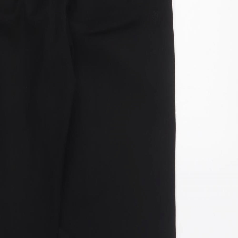 Womens UK Size 6 H&M Regular Fit Dress Pants Black Trousers