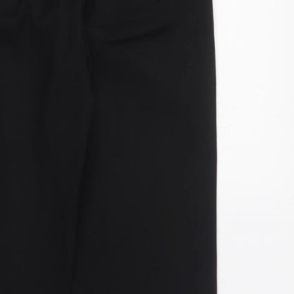 Womens UK Size 6 H&M Regular Fit Dress Pants Black Trousers