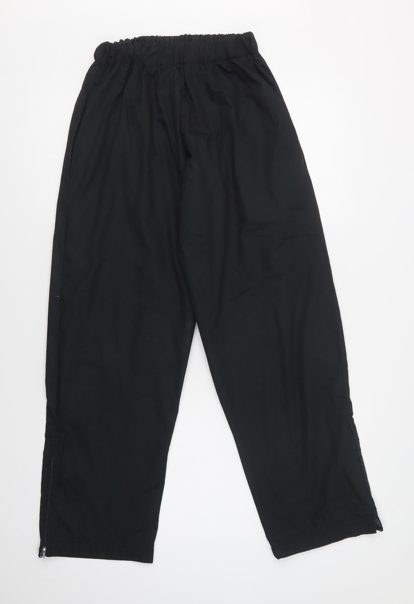 Preworn Mens Black  Polyamide Jogger Trousers Size S L29 in Regular