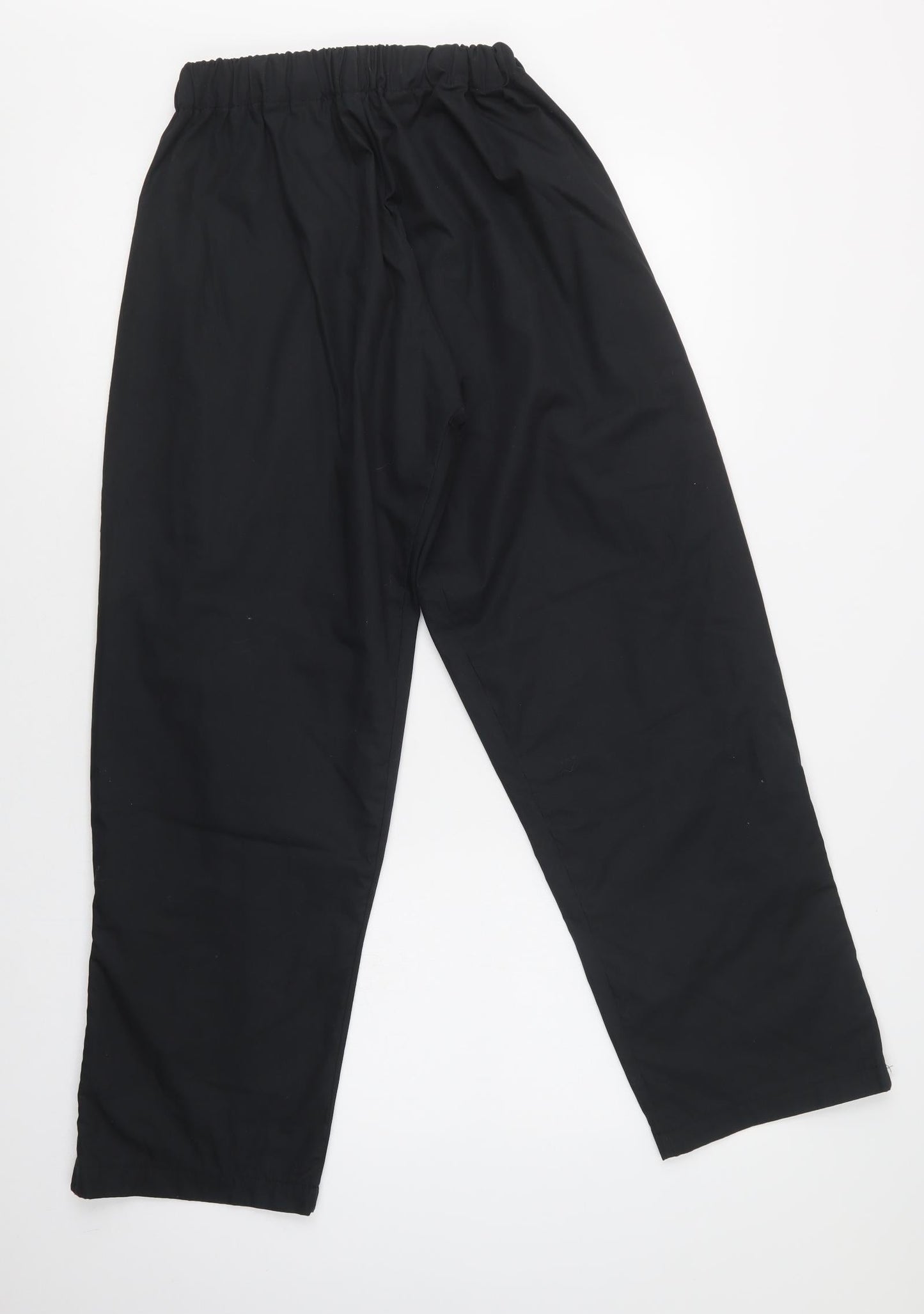 Preworn Mens Black  Polyamide Jogger Trousers Size S L29 in Regular
