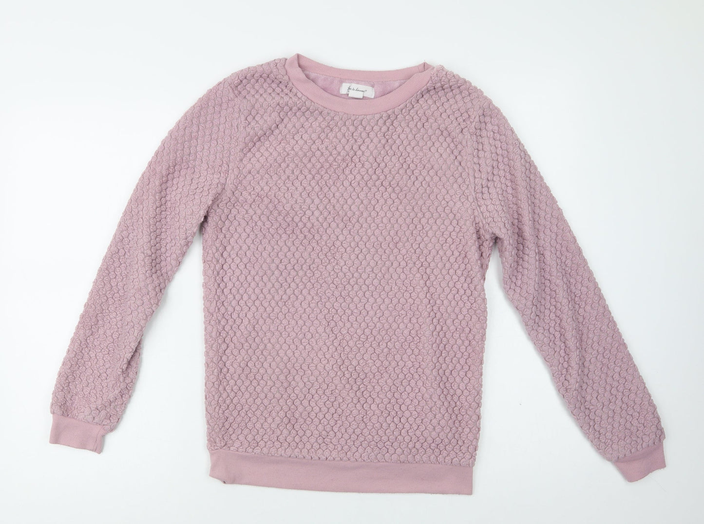 Primark Womens Purple  Polyester Top Pyjama Top Size 8