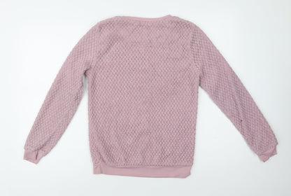 Primark Womens Purple  Polyester Top Pyjama Top Size 8