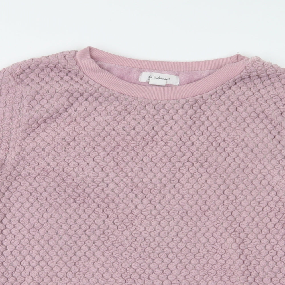 Primark Womens Purple  Polyester Top Pyjama Top Size 8