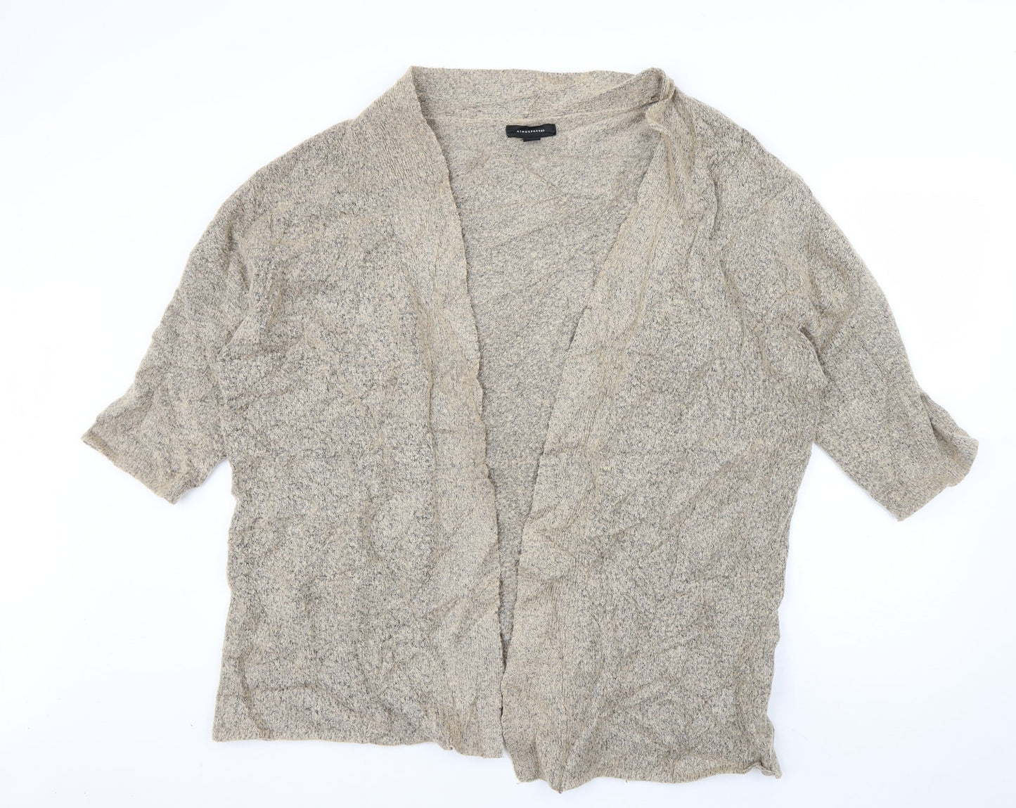 Womens UK Size M Atmosphere Beige Cardigan Jumper