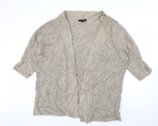 Womens UK Size M Atmosphere Beige Cardigan Jumper