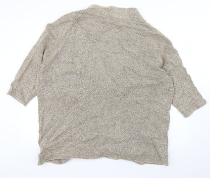 Womens UK Size M Atmosphere Beige Cardigan Jumper