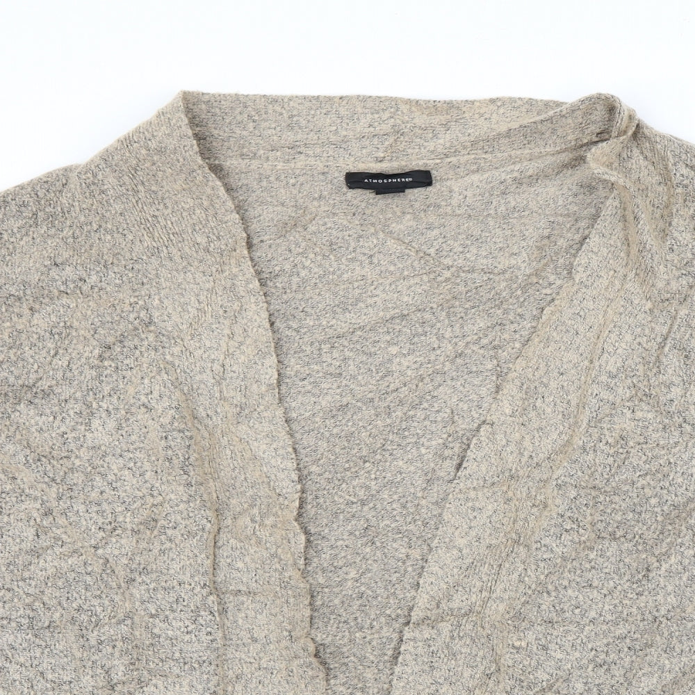 Womens UK Size M Atmosphere Beige Cardigan Jumper