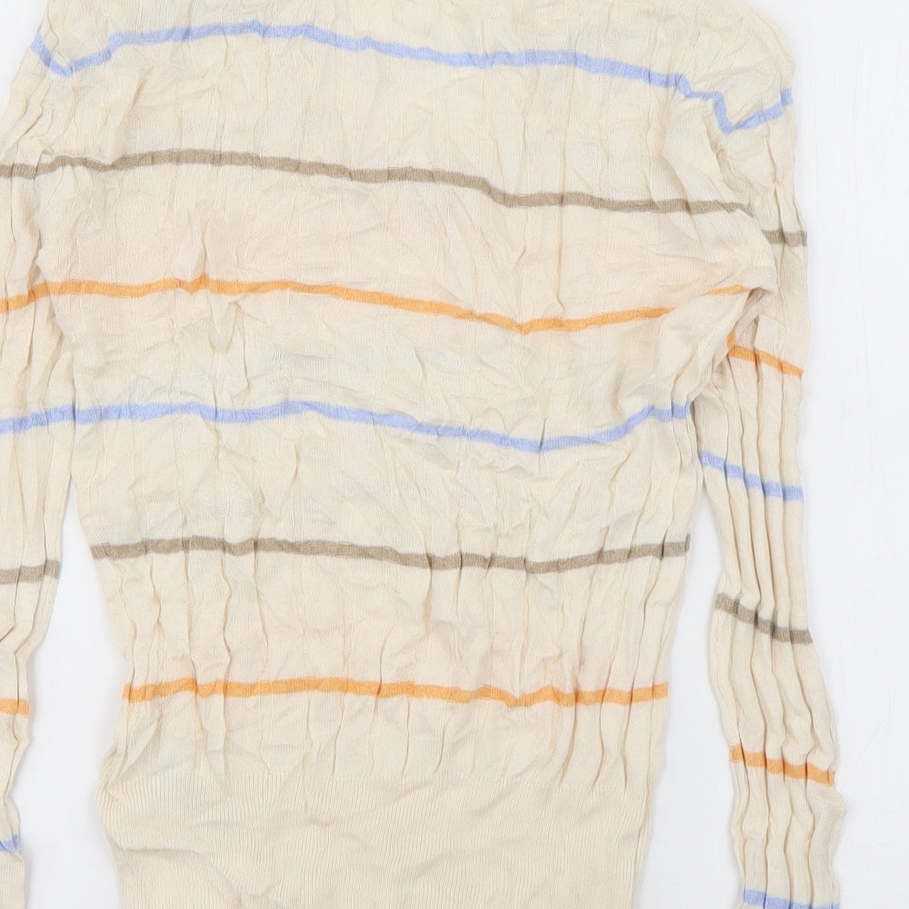 Womens UK Size S Marks and Spencer Ivory Pullover Jumper