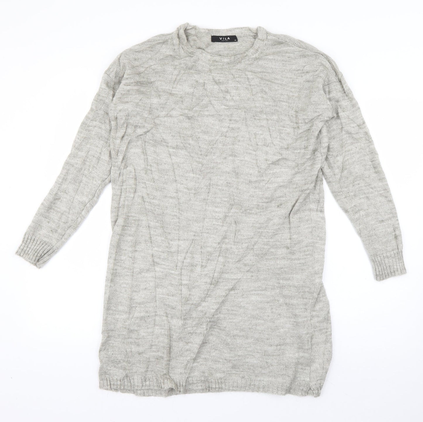 Womens UK Size XS VILA Beige Pullover Jumper