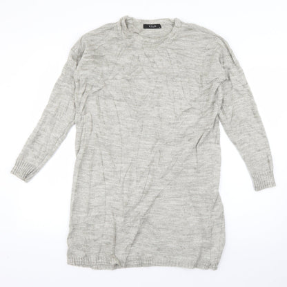 Womens UK Size XS VILA Beige Pullover Jumper