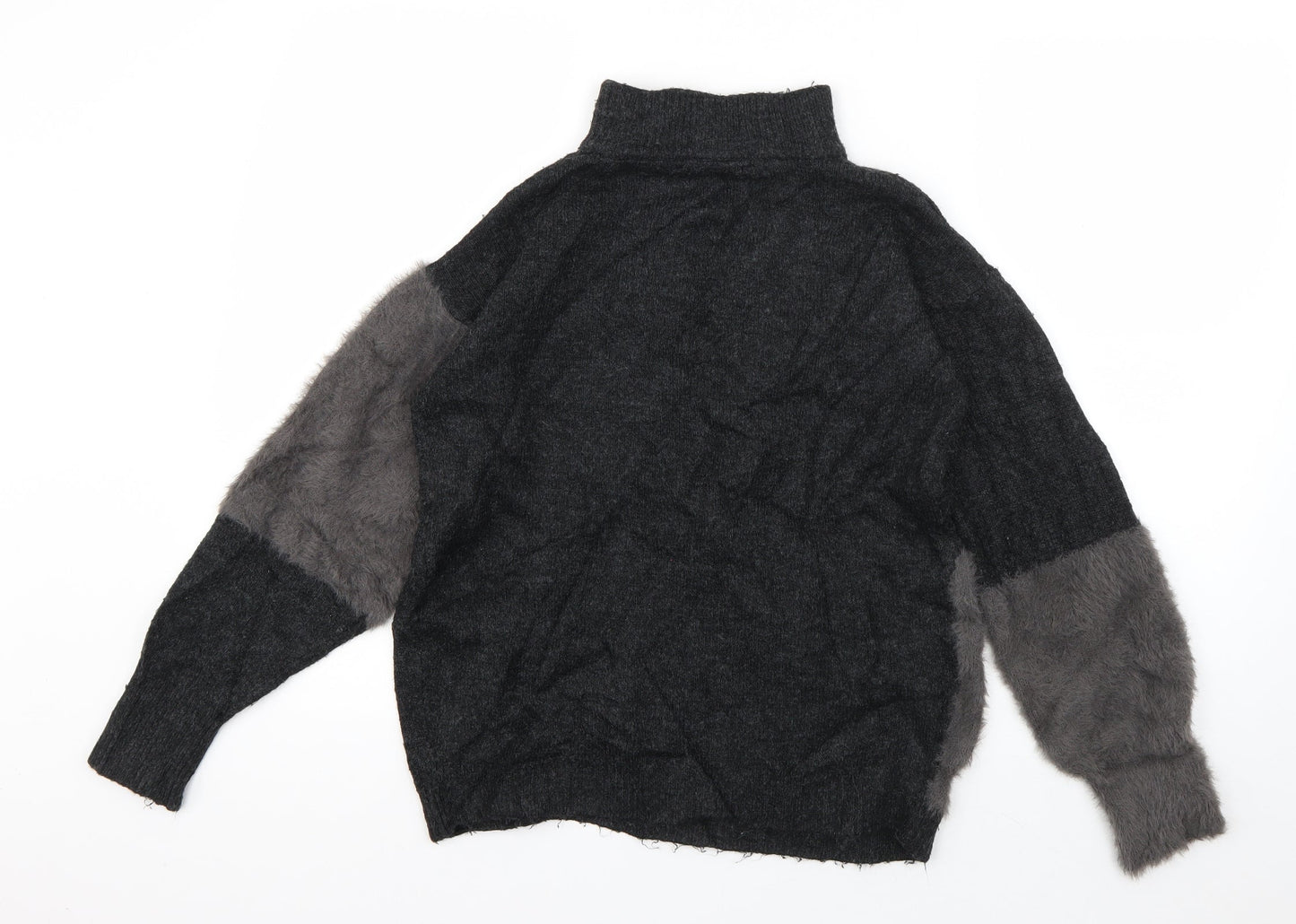 Womens UK Size S Marks and Spencer Grey Pullover Jumper