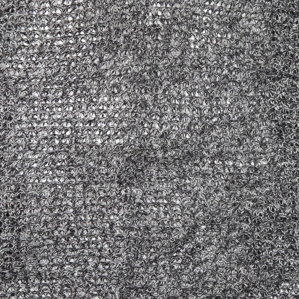 JUNAROSE Womens Grey V-Neck  Acrylic Cardigan Jumper Size S