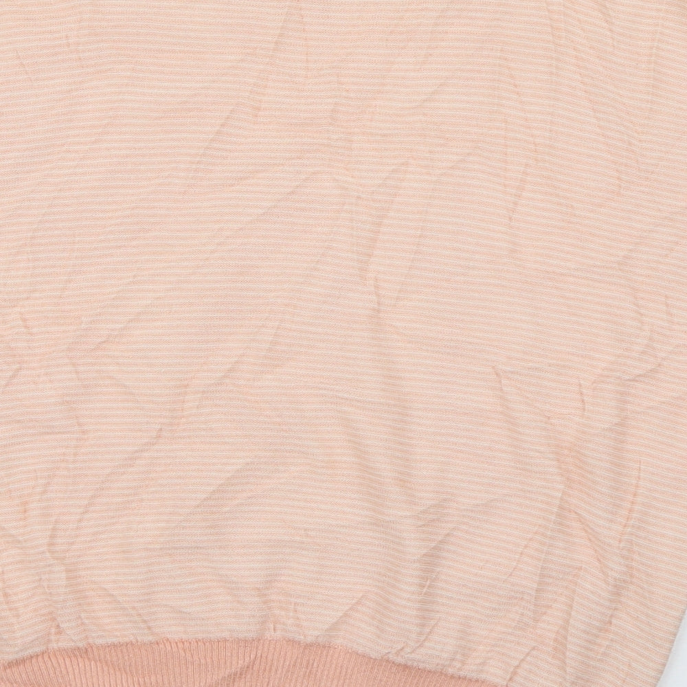 Womens UK Size 10 Preworn Pink Pullover Jumper