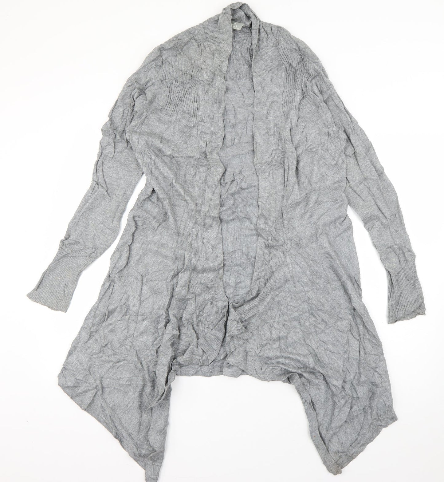 Womens UK Size M Wallis Grey Cardigan Jumper