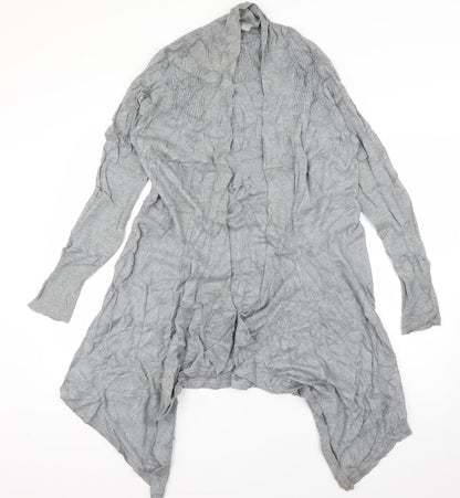 Womens UK Size M Wallis Grey Cardigan Jumper
