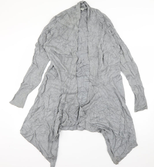 Womens UK Size M Wallis Grey Cardigan Jumper