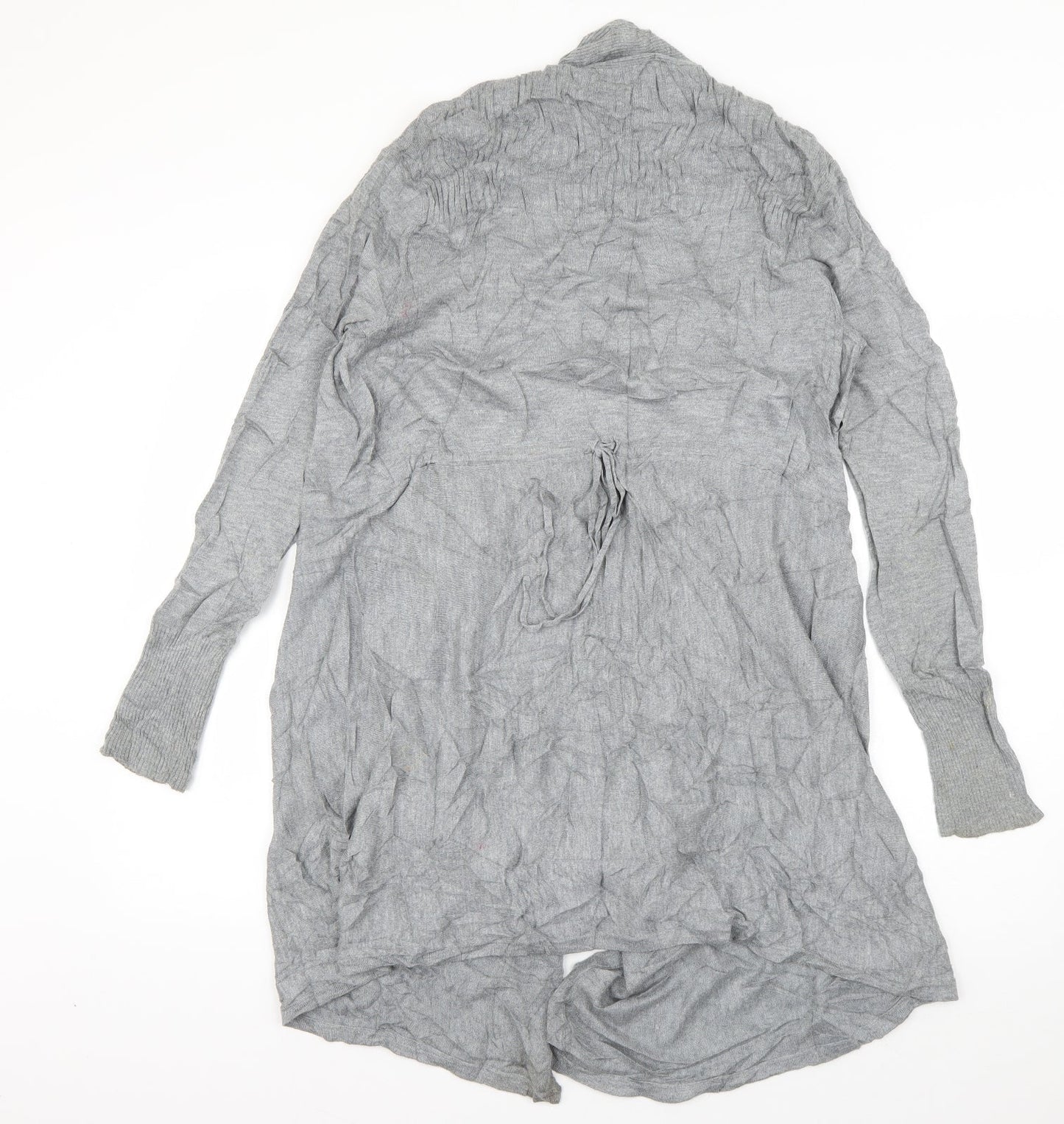 Womens UK Size M Wallis Grey Cardigan Jumper