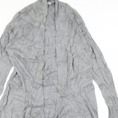 Womens UK Size M Wallis Grey Cardigan Jumper