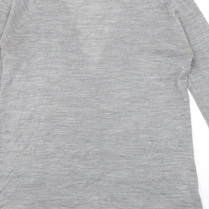 Womens UK Size S VERO MODA Grey Cardigan Jumper