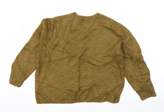 Womens UK Size XS H&M Green Pullover Jumper