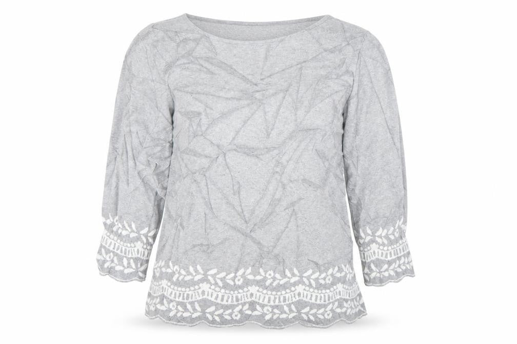 Womens UK Size 16 Preworn Grey Pullover Jumper