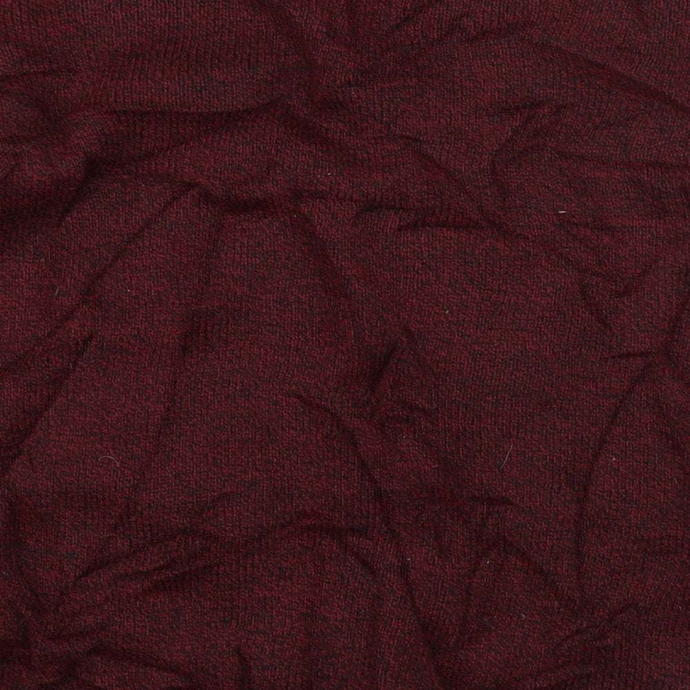 ASOS Mens Red Round Neck  Acrylic Pullover Jumper Size M