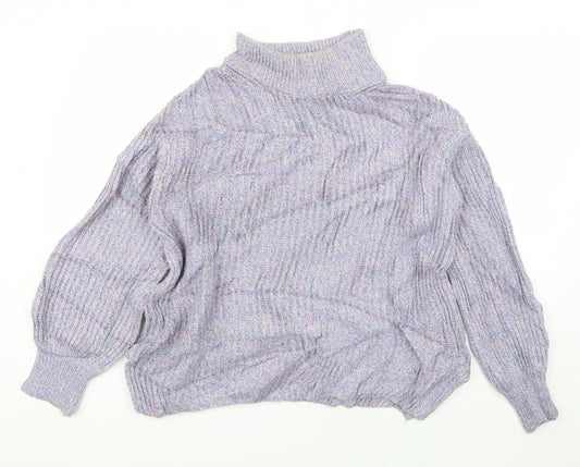 Womens UK Size S H&M Blue Pullover Jumper