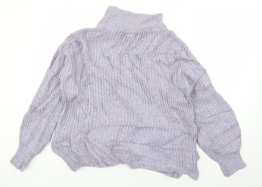 Womens UK Size S H&M Blue Pullover Jumper