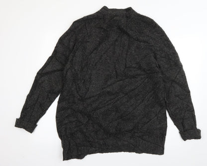 Womens UK Size 10 ASOS Grey Cardigan Jumper