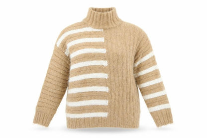 Womens UK Size S Marks and Spencer Brown Pullover Jumper