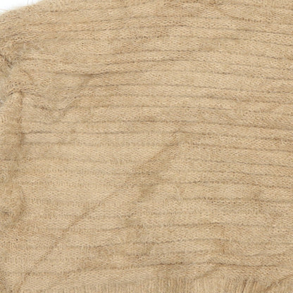 Womens UK Size S Marks and Spencer Brown Pullover Jumper