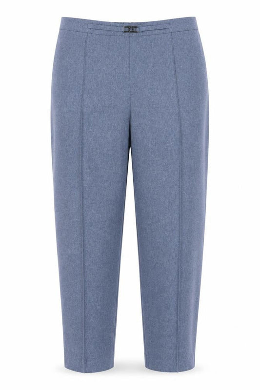 Womens UK Size 12 Simply Be Regular Fit  Blue Trousers
