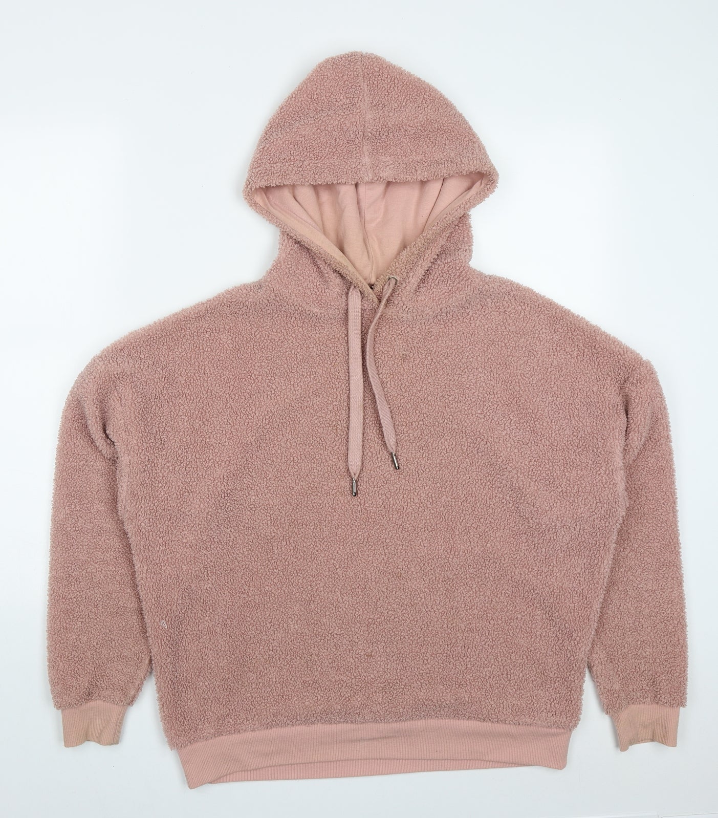 New Look Womens Pink  Polyester Pullover Hoodie Size 8  Pullover
