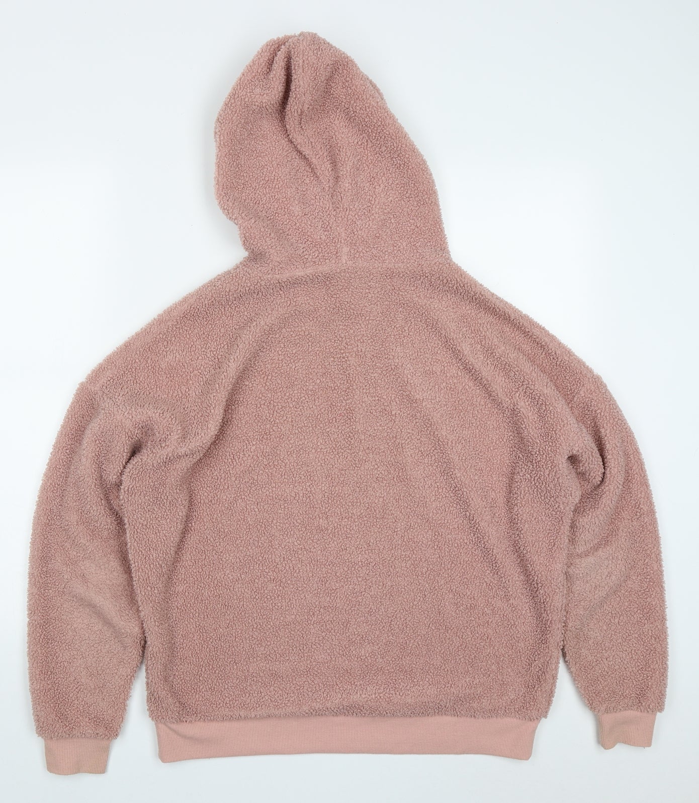 New Look Womens Pink  Polyester Pullover Hoodie Size 8  Pullover