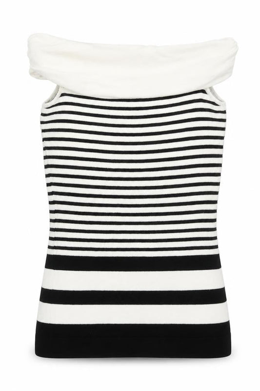 Womens UK Size 8 Coast White Vest Jumper