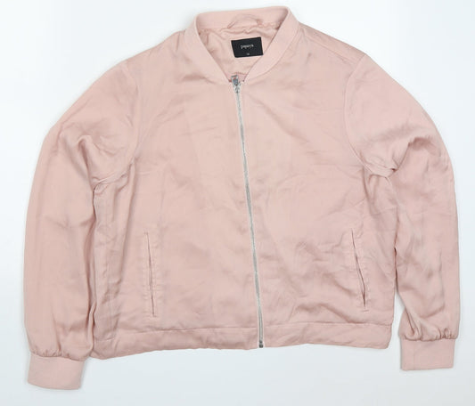 Papaya Womens Pink   Jacket  Size 14  Zip
