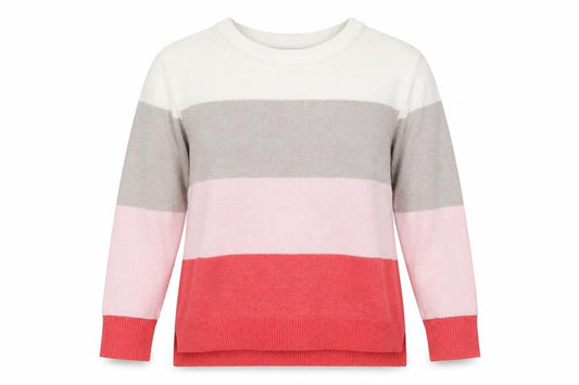 Womens UK Size 8 Nutmeg Pink Pullover Jumper