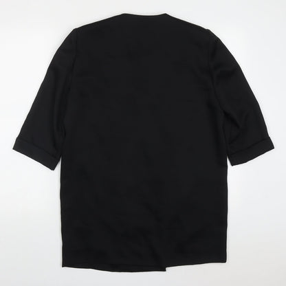 Country Casuals Womens Black   Jacket  Size M  Button