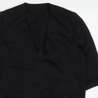 Country Casuals Womens Black   Jacket  Size M  Button