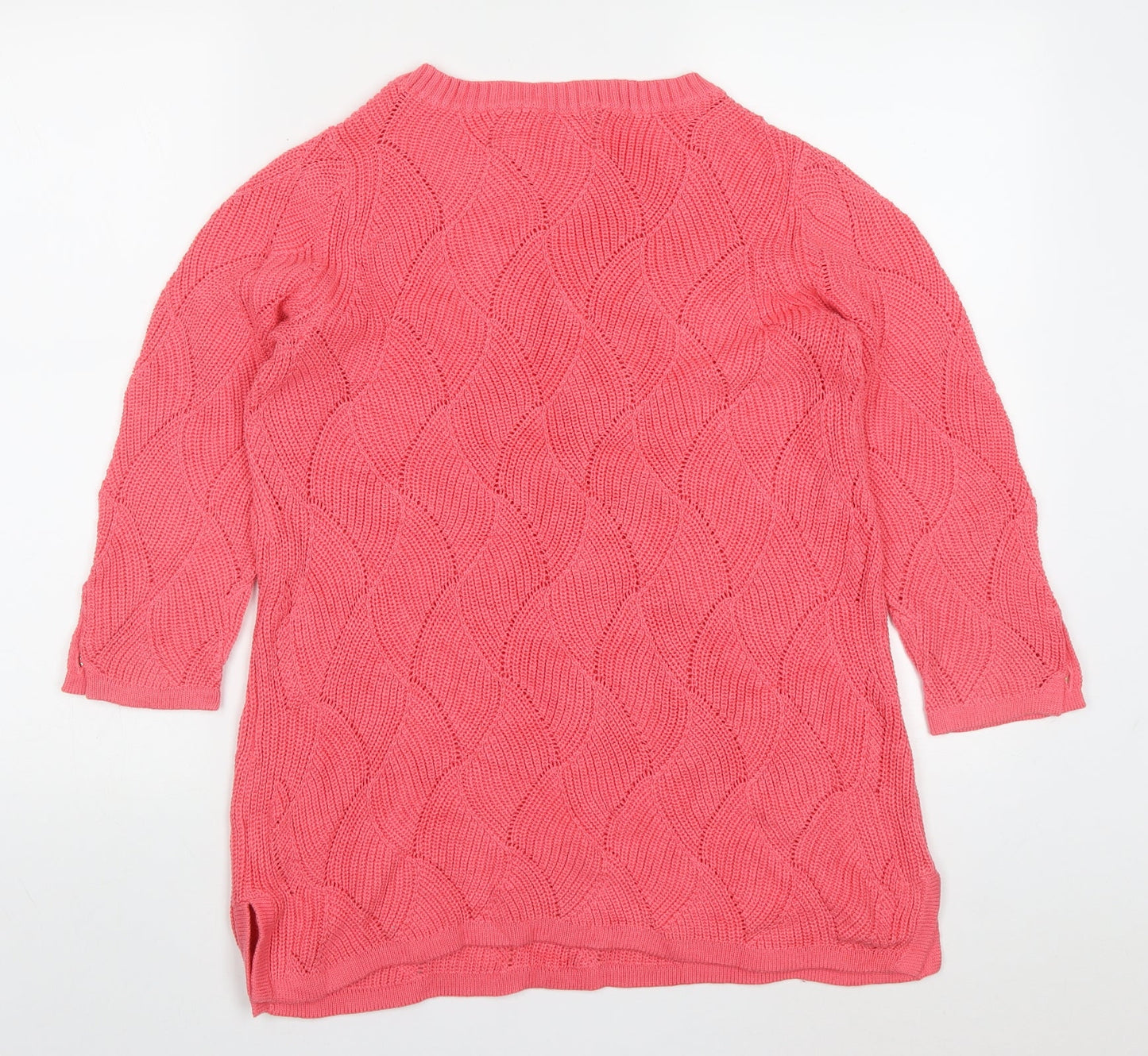 Womens UK Size S Charter Club Pink Pullover Jumper