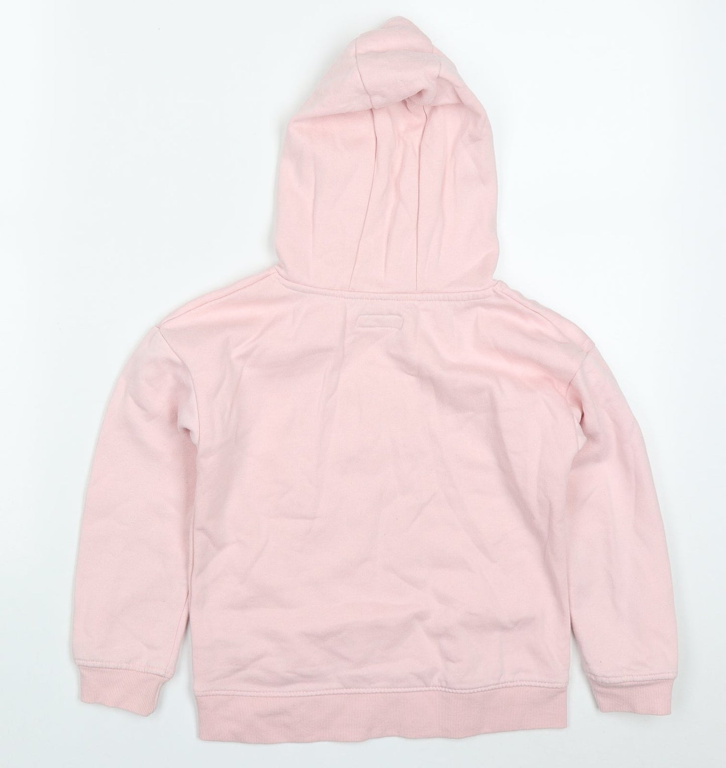 Primark Boys Pink  Cotton Pullover Hoodie Size 7-8 Years  Pullover - Michigan