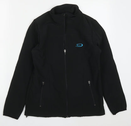 Womens UK Size S Crane Black Jacket