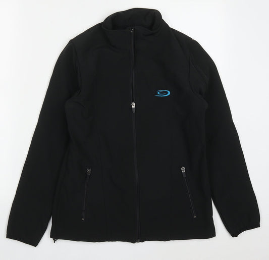 Womens UK Size S Crane Black Jacket