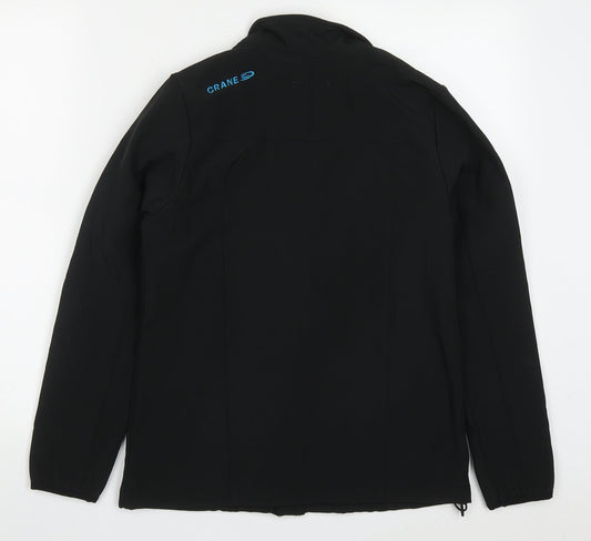 Womens UK Size S Crane Black Jacket