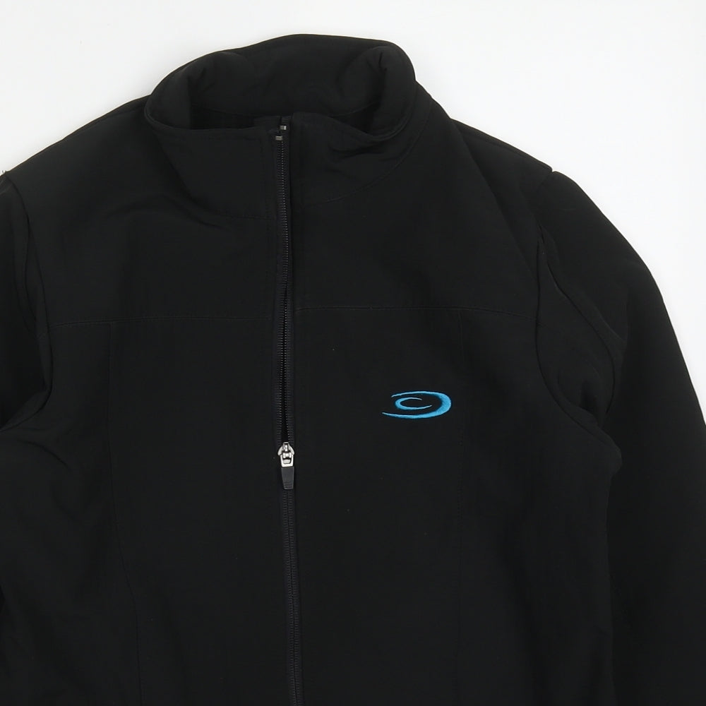 Womens UK Size S Crane Black Jacket