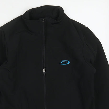 Womens UK Size S Crane Black Jacket