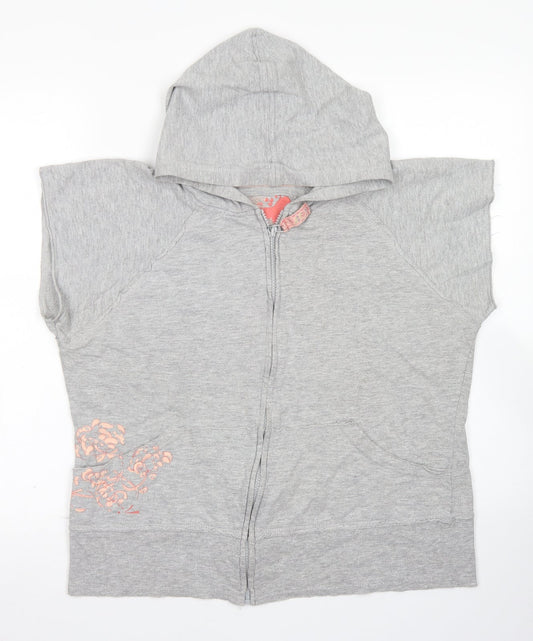 Matalan Womens Grey   Jacket  Size 18  Zip - sleeveless